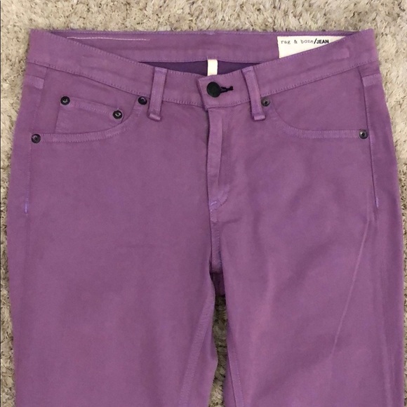 Rag & Bone Violet Cotton Modal Legging Pants NWOT - Picture 2 of 8